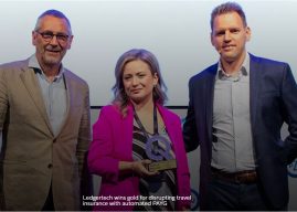 Ledgertech wins gold for disrupting travel insurance with automated PAYG