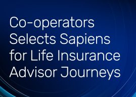 Co-operators Selects Sapiens for Life Insurance Advisor Journeys
