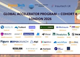 Global InsurTech Accelerator Kicks Off in London with 27 Startups from Around the World